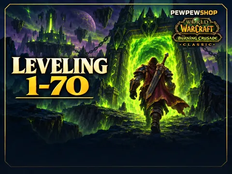 WoW TBC Boost — Character Leveling 58-70 or 1-70 — boost