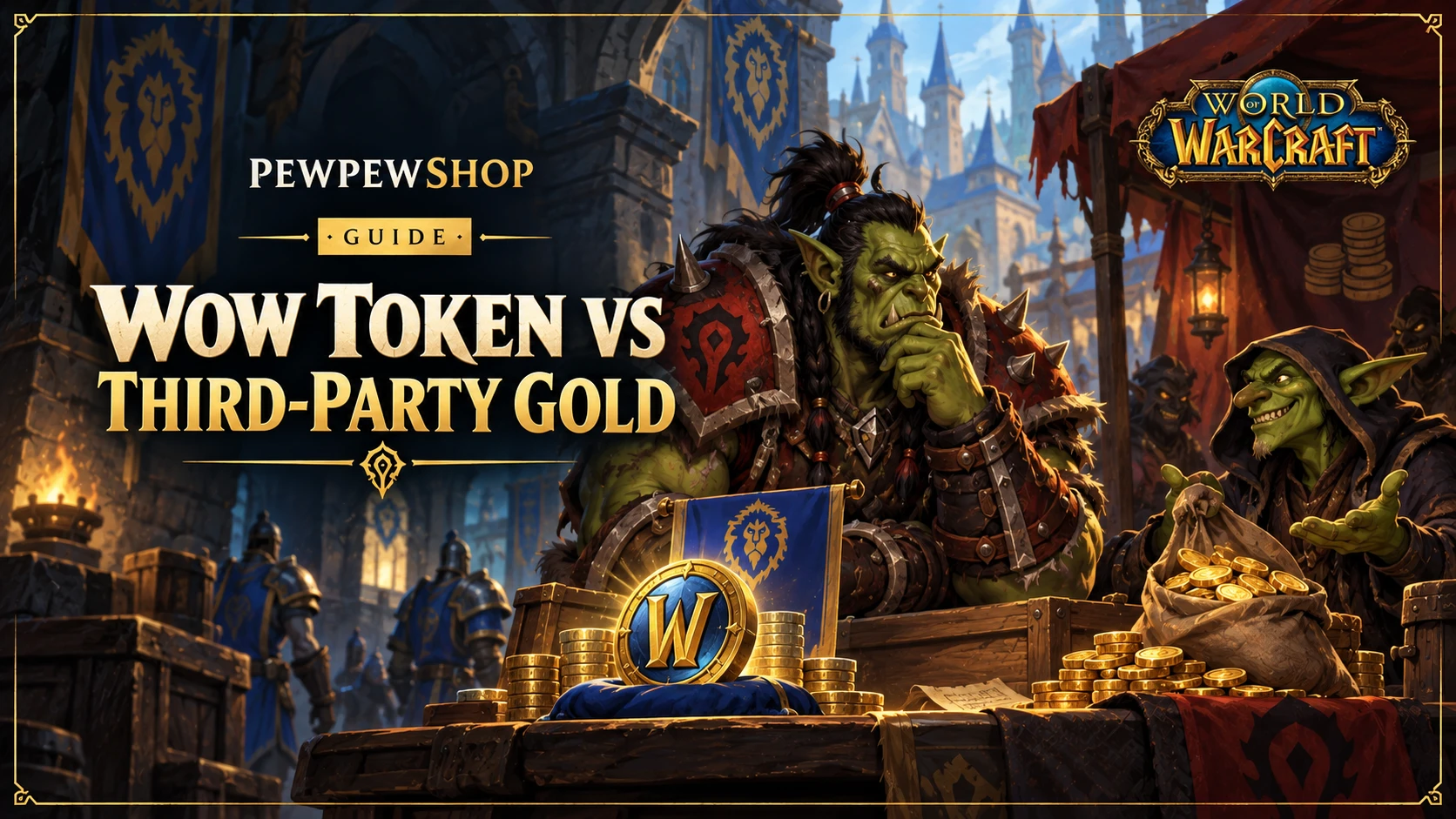 WoW Token vs Third-Party Gold: The Real Price Comparison in 2026 — PEWPEWSHOP boosting guide