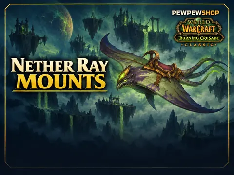 Nether Ray Mounts Collection — boost