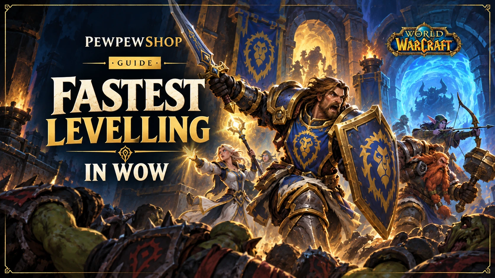 Fastest Levelling in WoW (Quick 1-80 Guide) — PEWPEWSHOP boosting guide