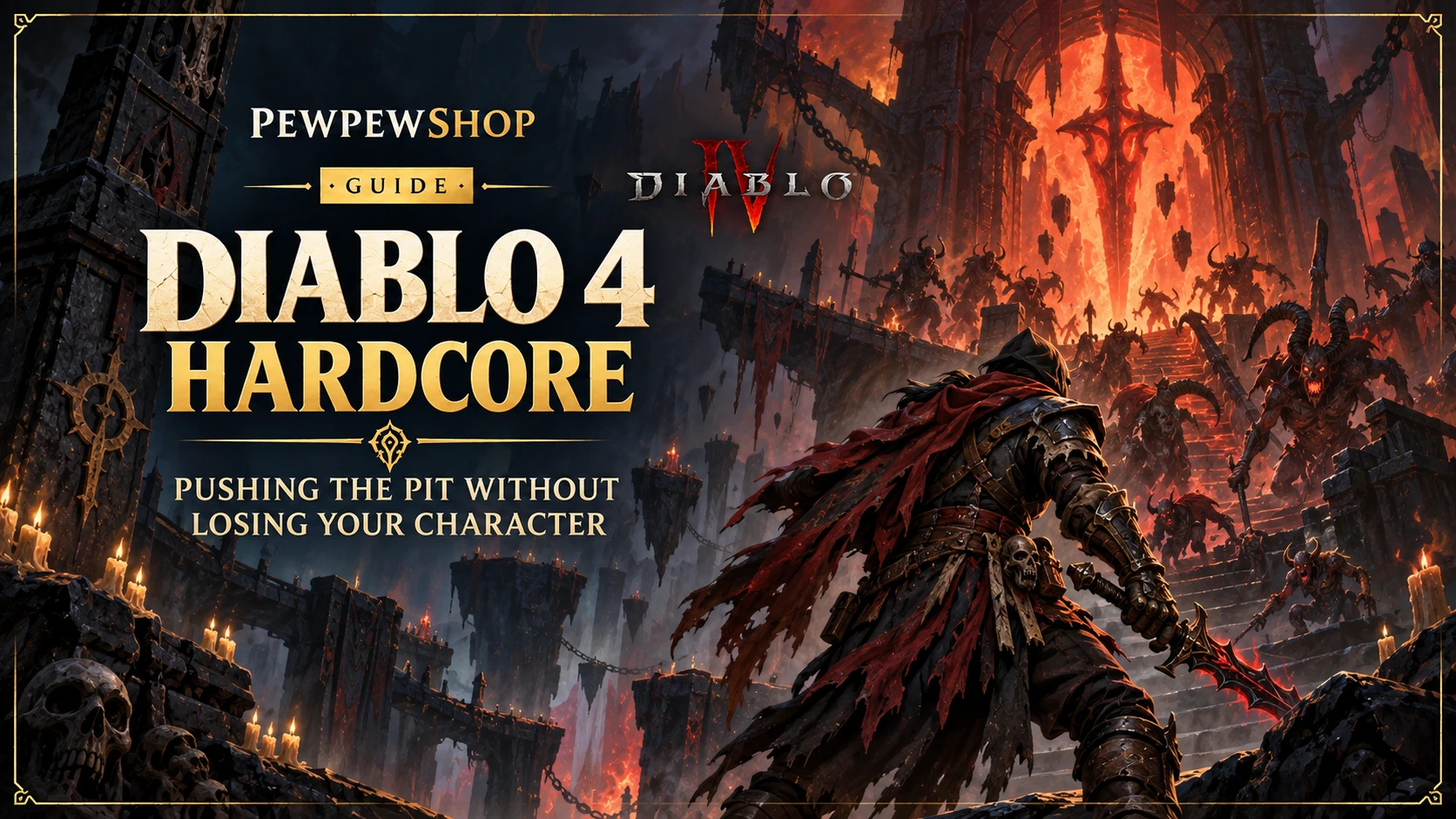 Diablo 4 Hardcore: Pushing the Pit Without Losing Your Character — PEWPEWSHOP boosting guide
