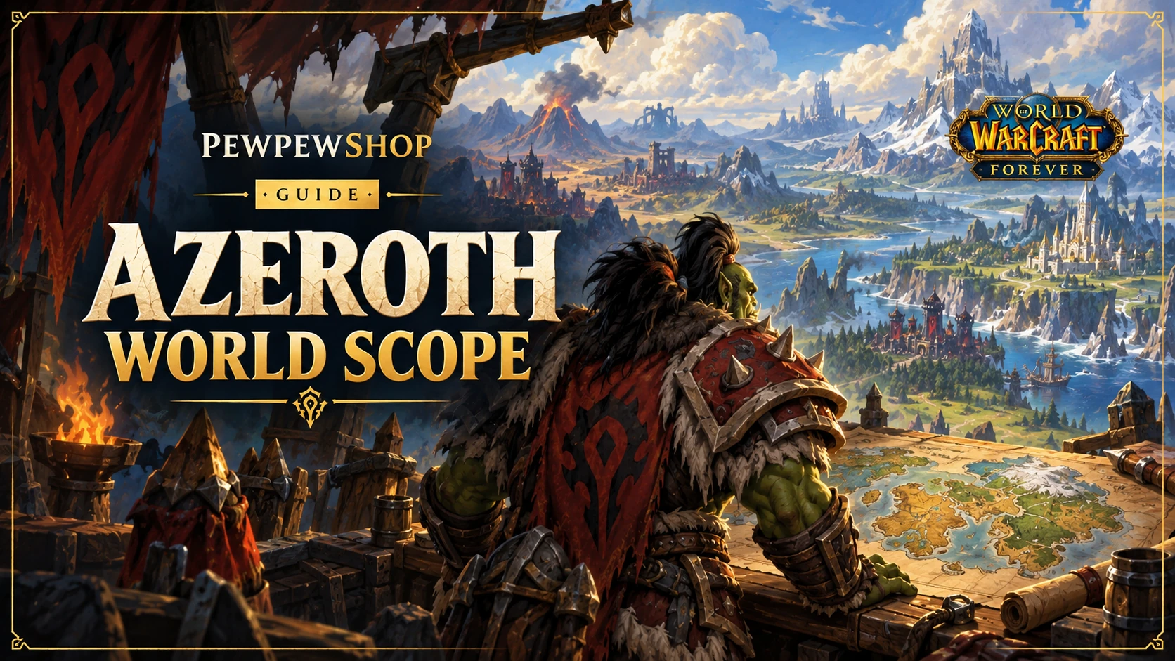Is Outland in WoW: Forever? No — Forever Stays on Azeroth — PEWPEWSHOP boosting guide