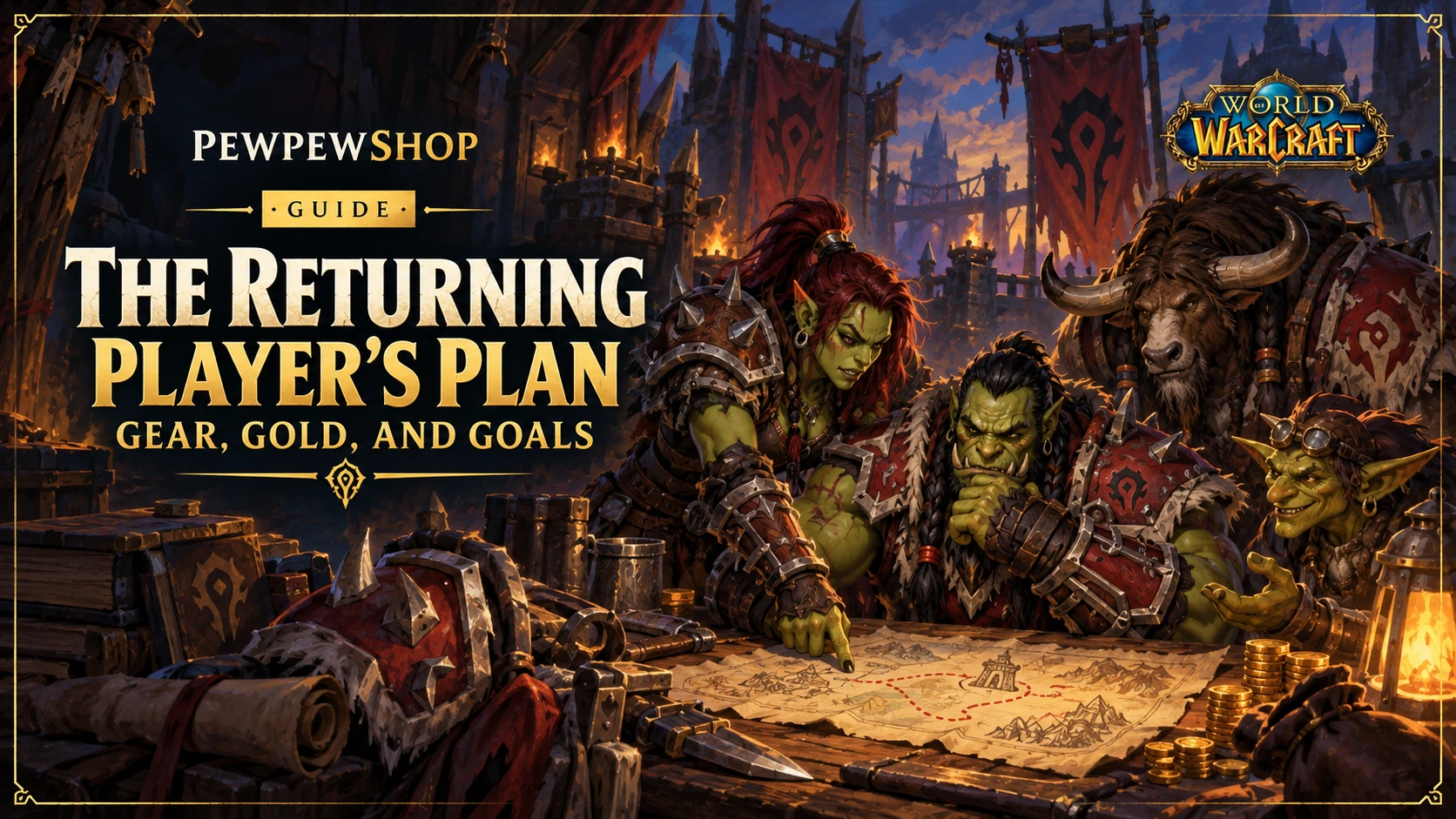 The Returning Player's 7-Day Plan: Gear, Gold, and Goals — PEWPEWSHOP boosting guide