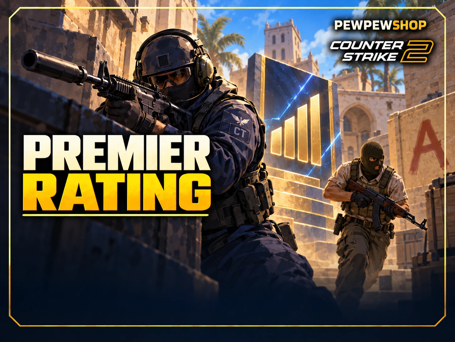 CS2 Premier Rating Boost — boost
