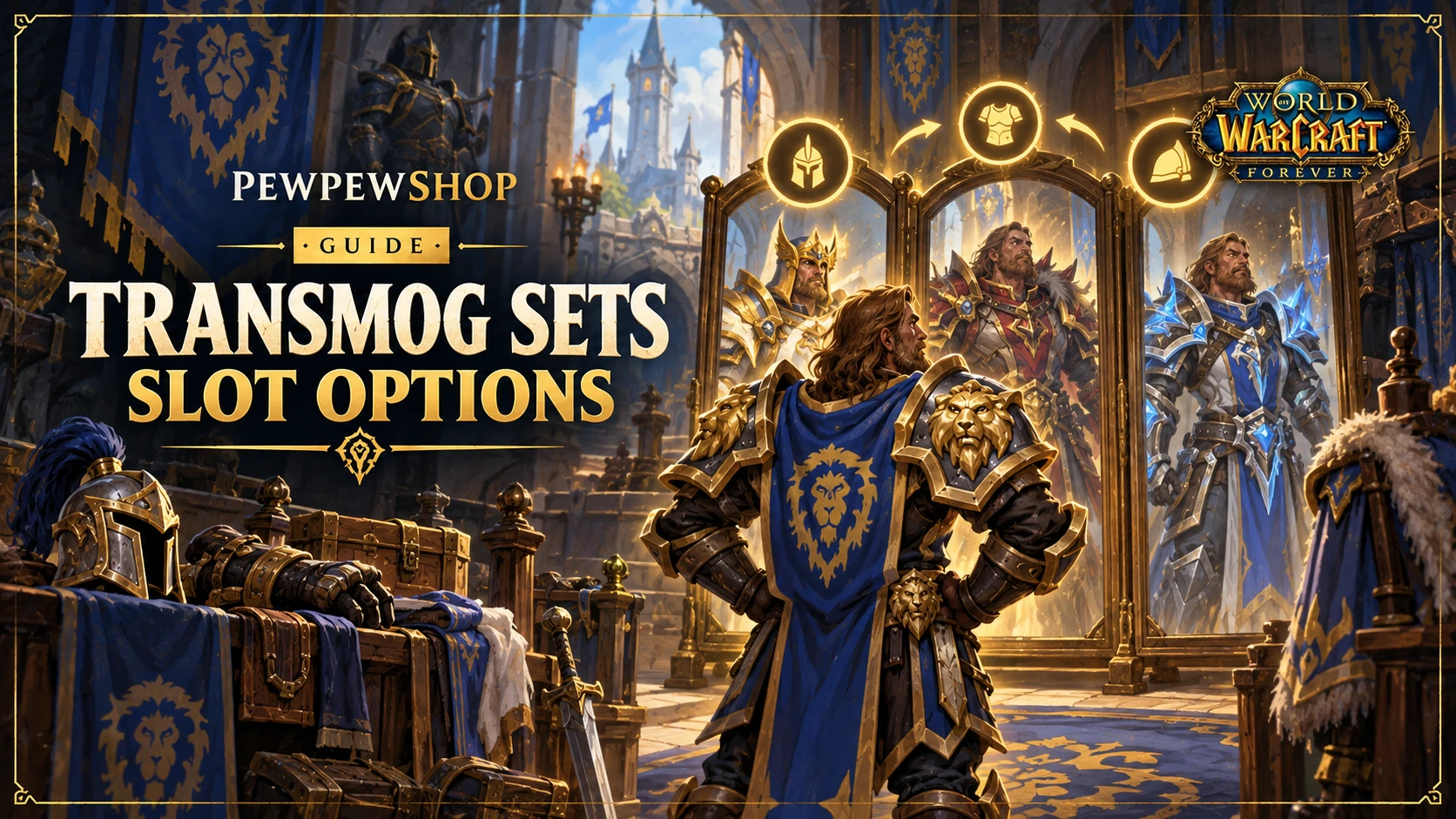 WoW: Forever Transmog — Can a Set Hold Multiple Pieces per Slot? — PEWPEWSHOP boosting guide