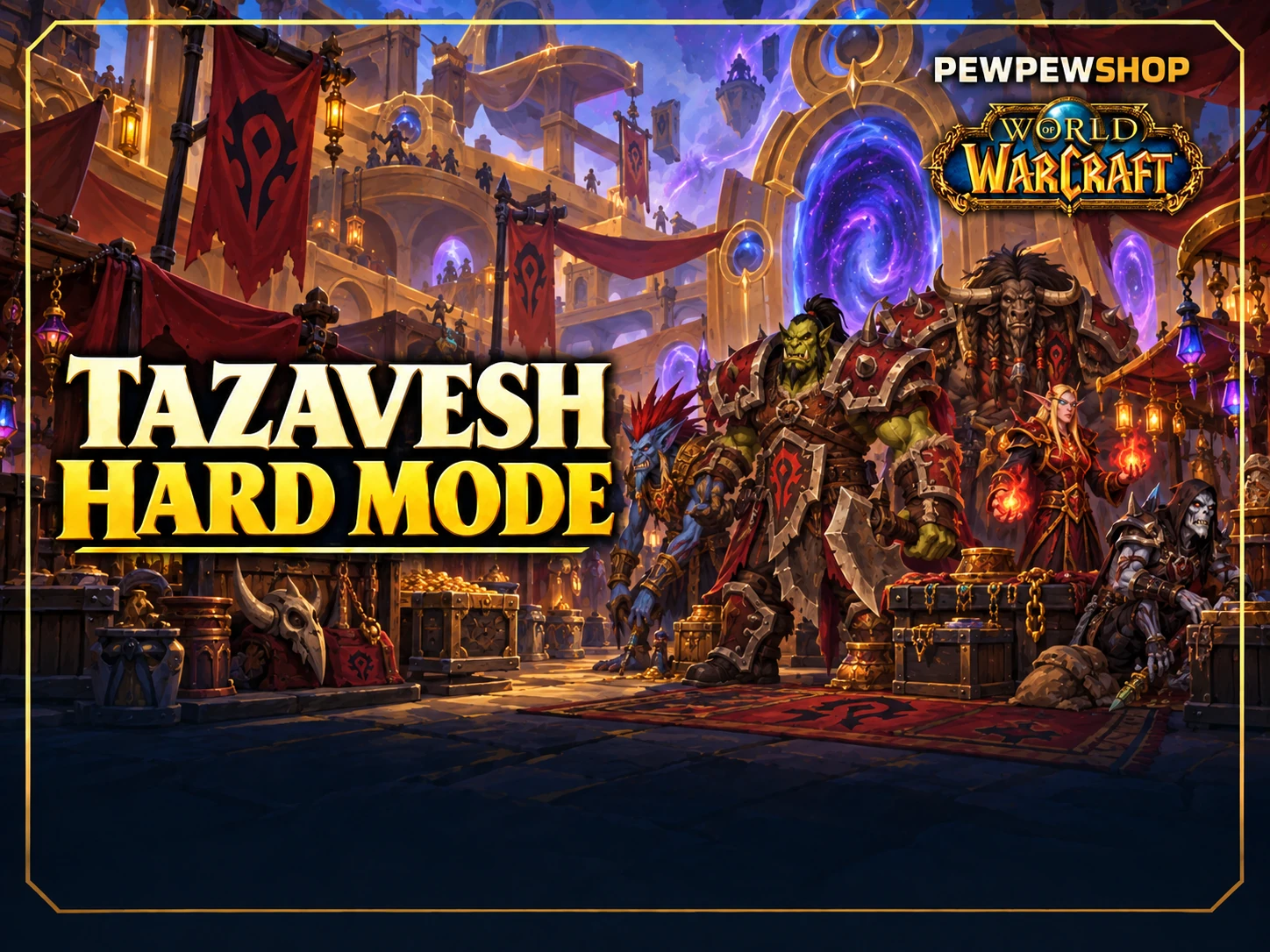 One-Shot Deathless Tazavesh Hard Mode Boost — boost