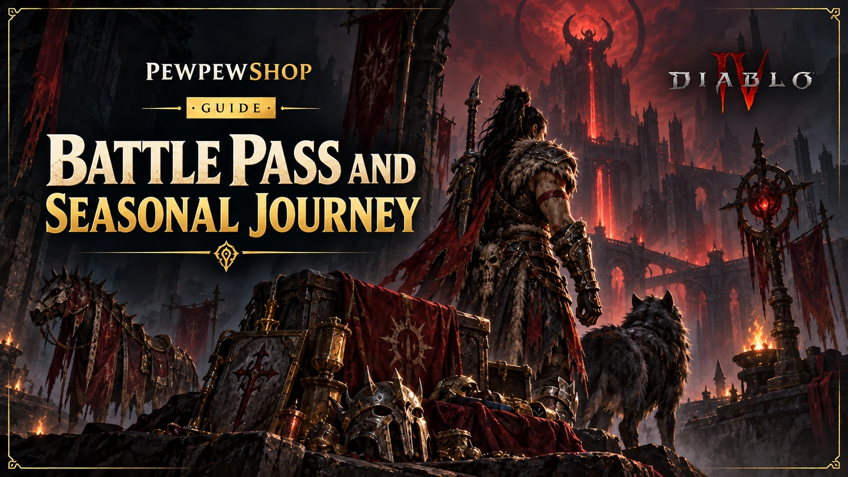 Battle Pass and Seasonal Journey: Diablo 4 Reward Planning — PEWPEWSHOP boosting guide