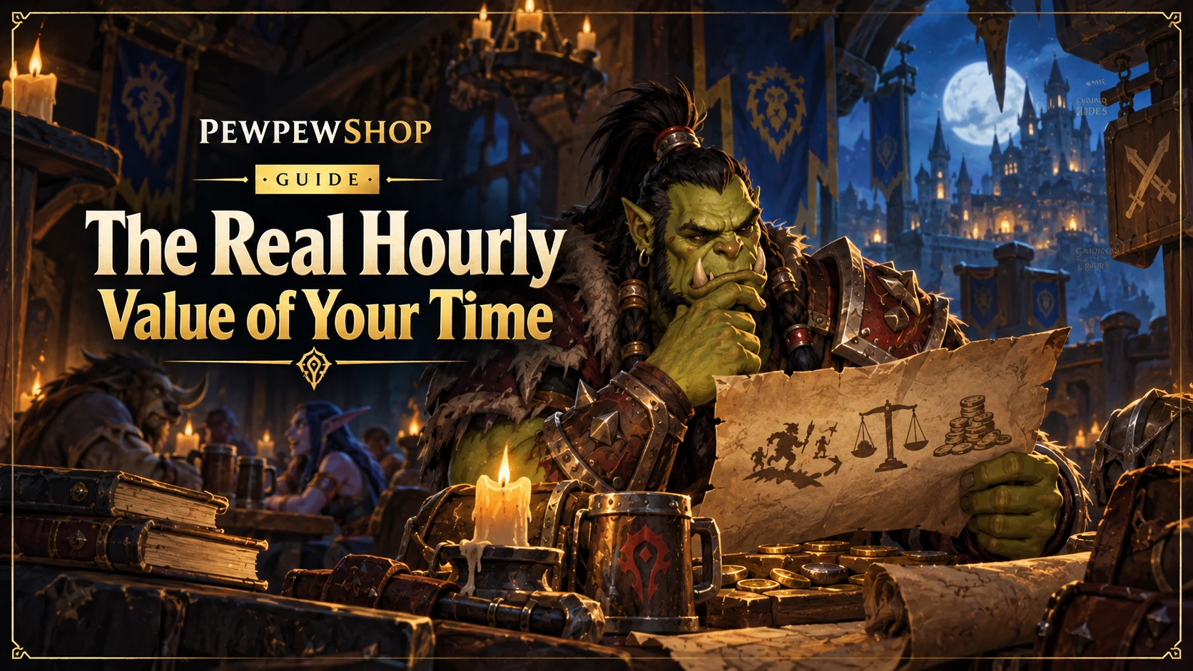The Real Hourly Value of Your Gaming Time (and When Boosting Wins) — PEWPEWSHOP boosting guide