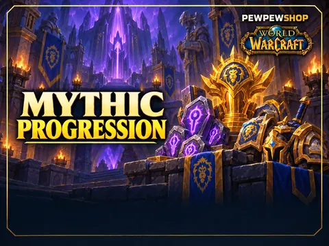 Mythic Progression Bundle (Score + Gear + AOTC) — boost