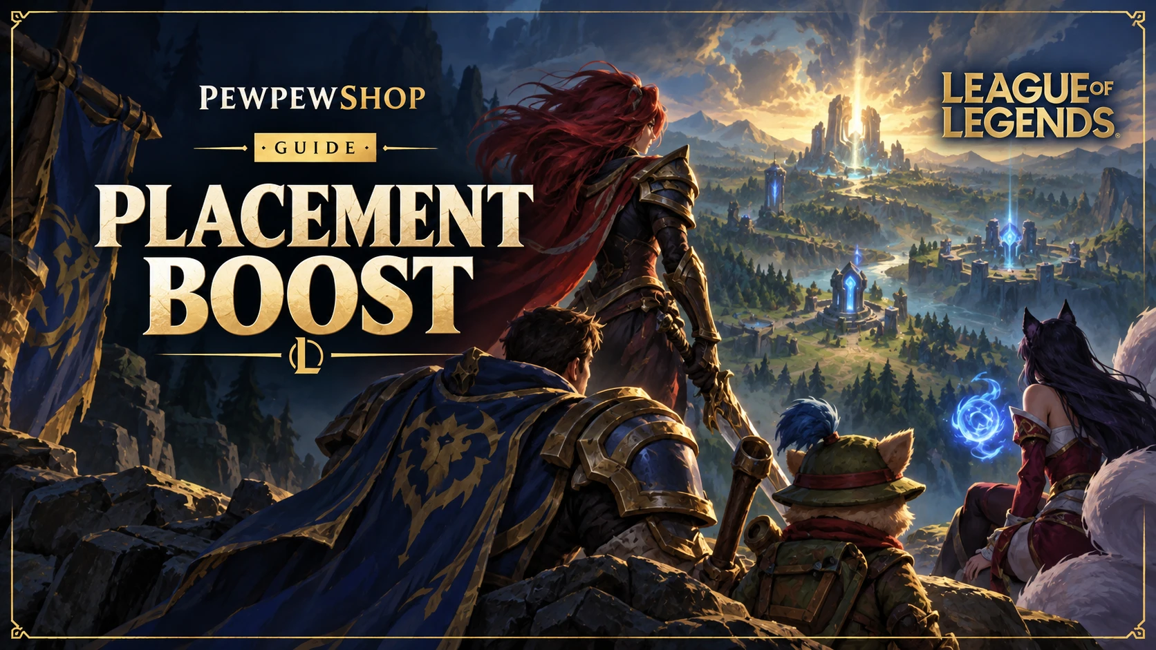 League of Legends placement boost: how your 10 placement games set your rank in 2026 — PEWPEWSHOP boosting guide