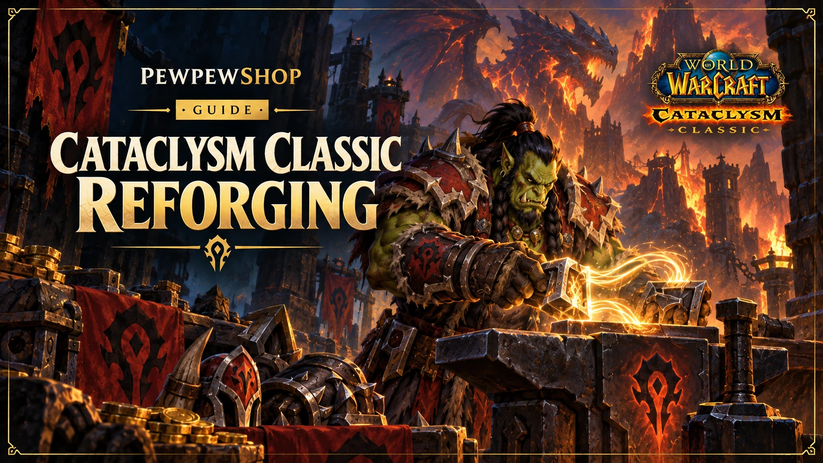 Cataclysm Classic Reforging: The Min-Max Gold Sink Every Raider Pays For — PEWPEWSHOP boosting guide