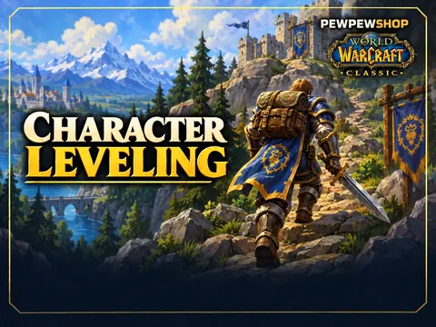 WoW Classic Character Leveling — boost