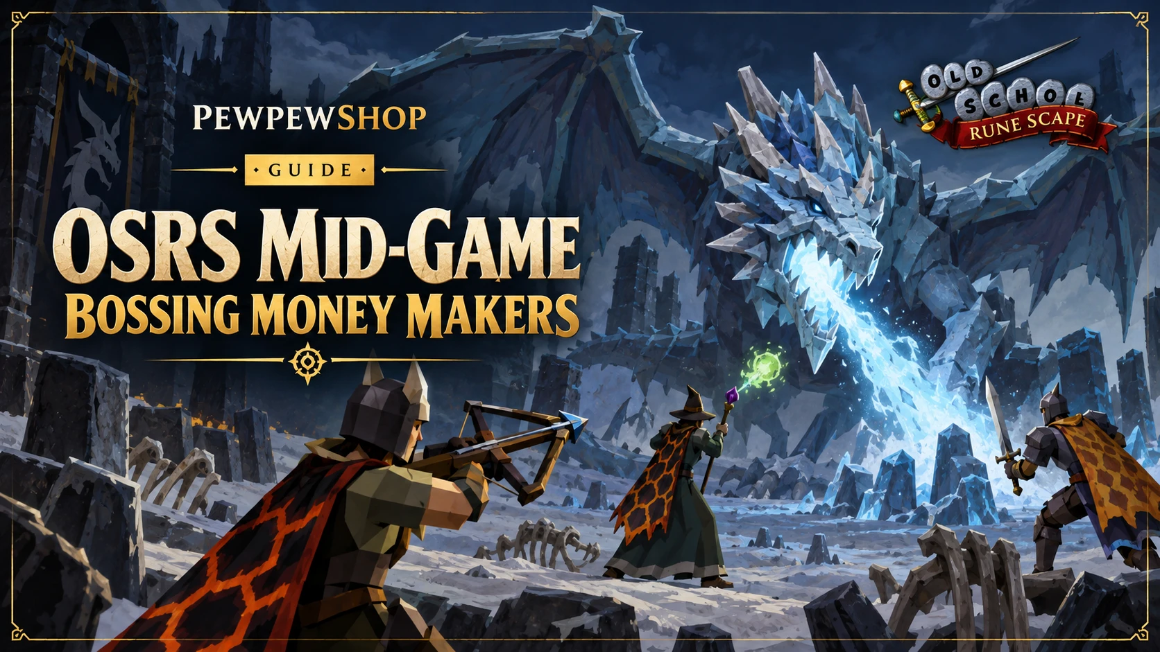 OSRS Mid-Game Bossing Money Makers: The Best GP/Hour Bosses to Grind — PEWPEWSHOP boosting guide