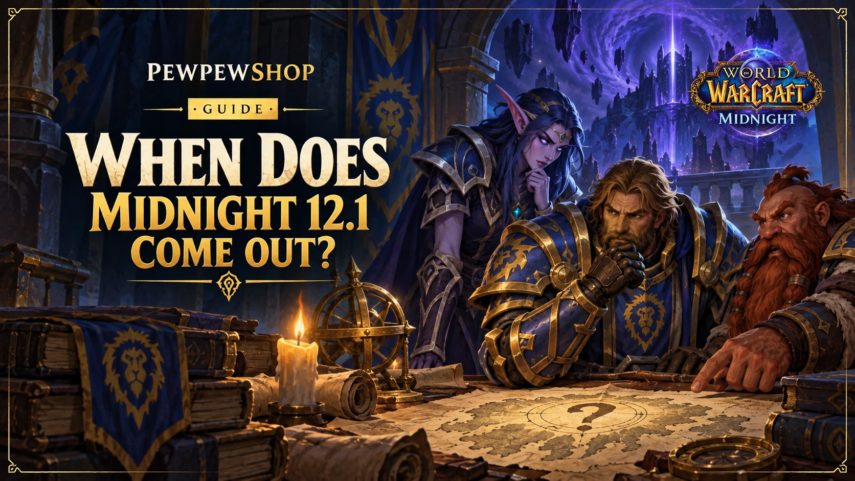 When Does WoW Midnight Patch 12.1 Come Out? — PEWPEWSHOP boosting guide