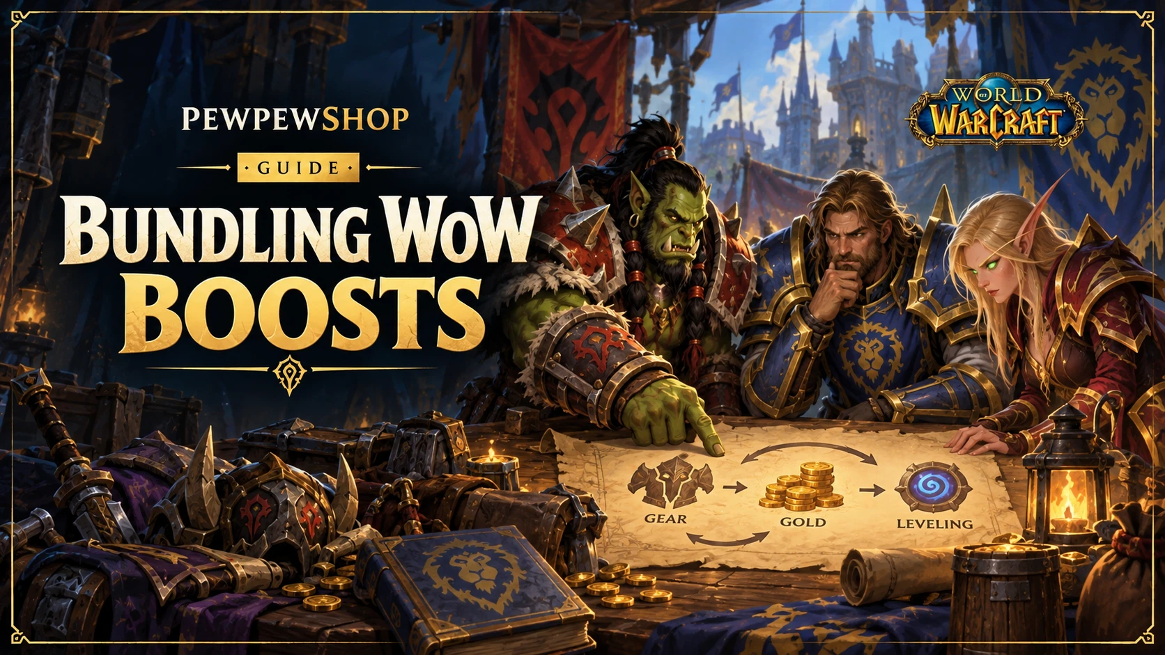 Bundling WoW Boosts: When Buying Services Together Actually Saves You Money — PEWPEWSHOP boosting guide