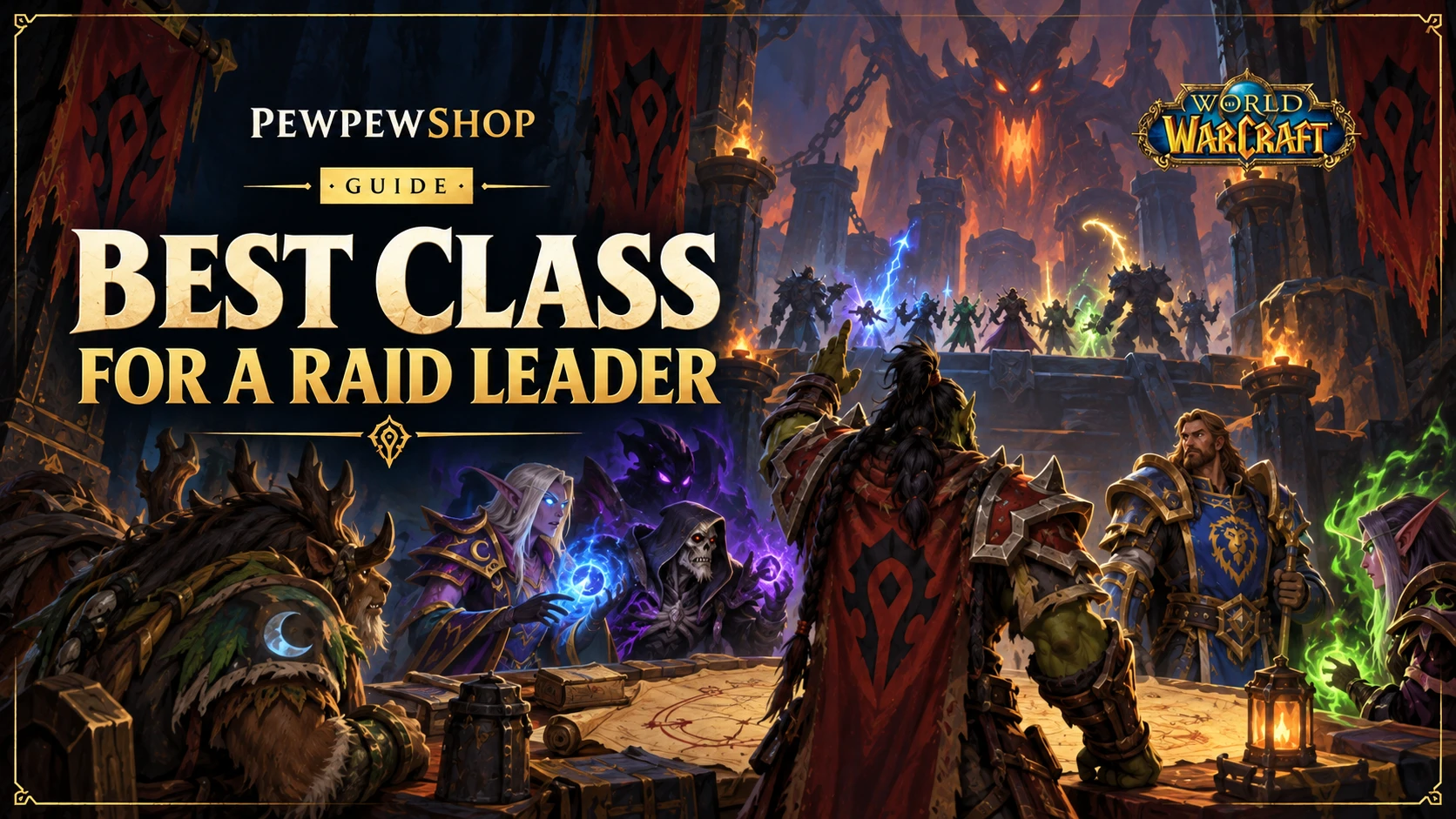 Best Class for a Raid Leader in WoW: What to Play — PEWPEWSHOP boosting guide
