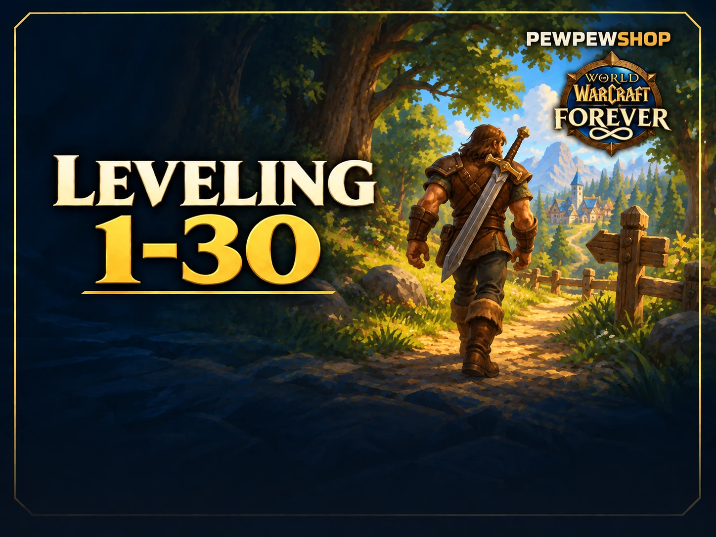 Forever Leveling 1–30 — boost
