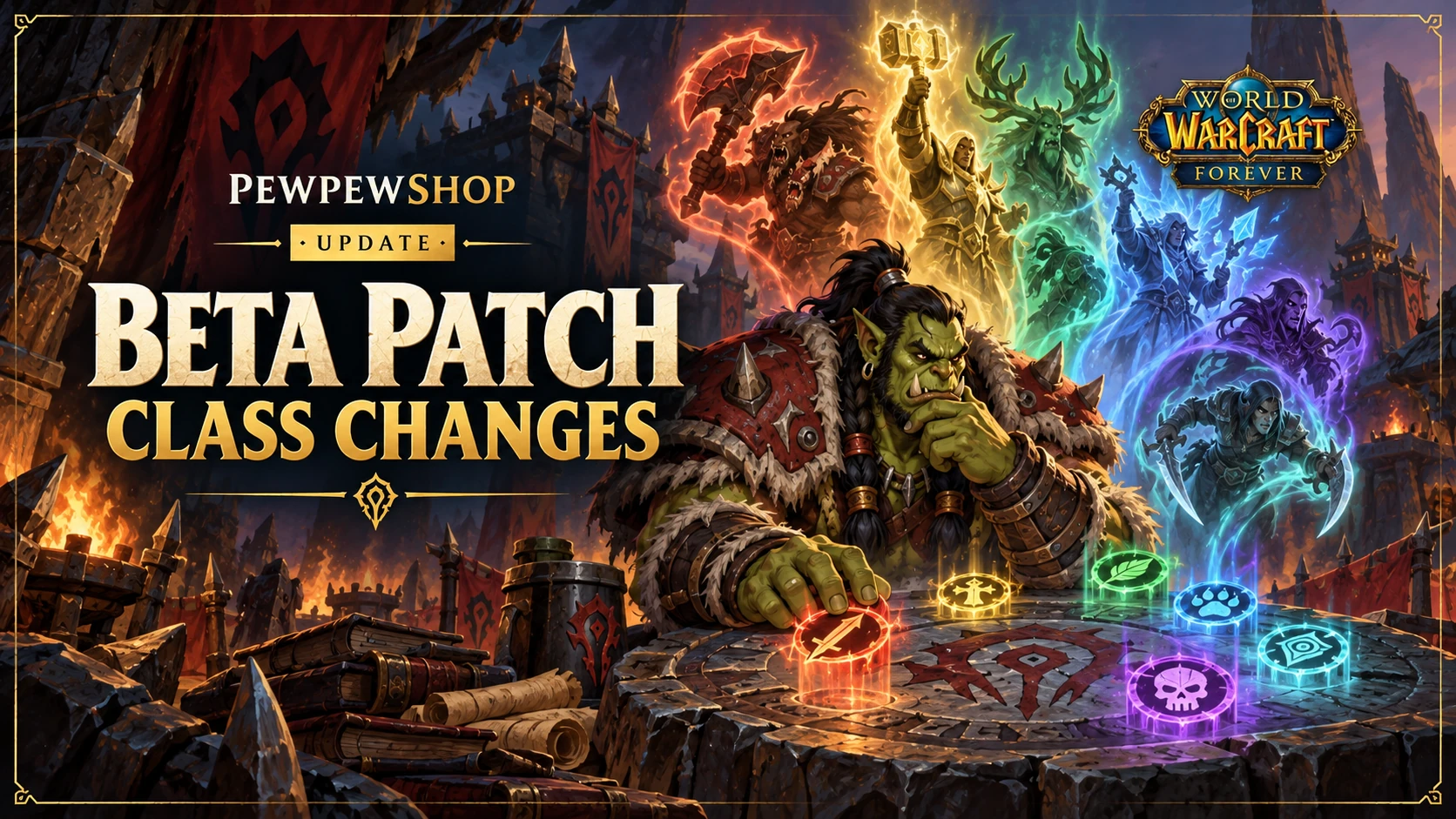 WoW: Forever Beta Patch Notes (Sept 24): Class Changes and Respecs — PEWPEWSHOP boosting guide