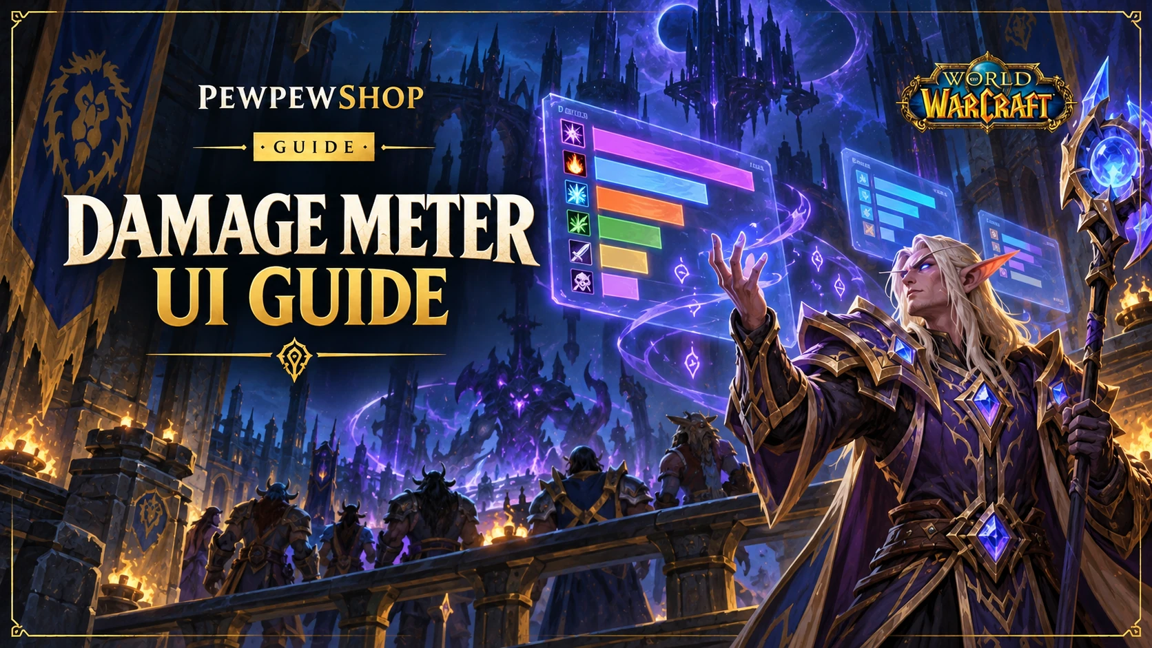 Does WoW Midnight Have a Built-In Damage Meter? — PEWPEWSHOP boosting guide