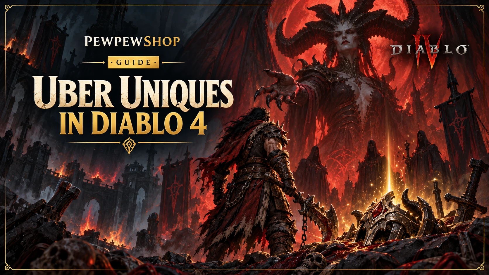 Uber Uniques in Diablo 4: Drop Sources and Realistic Odds Explained — PEWPEWSHOP boosting guide