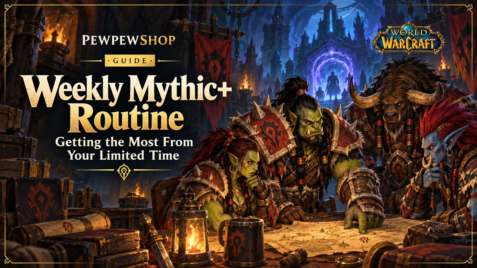 Weekly Mythic+ Routine: Getting the Most From Your Limited Time — PEWPEWSHOP boosting guide