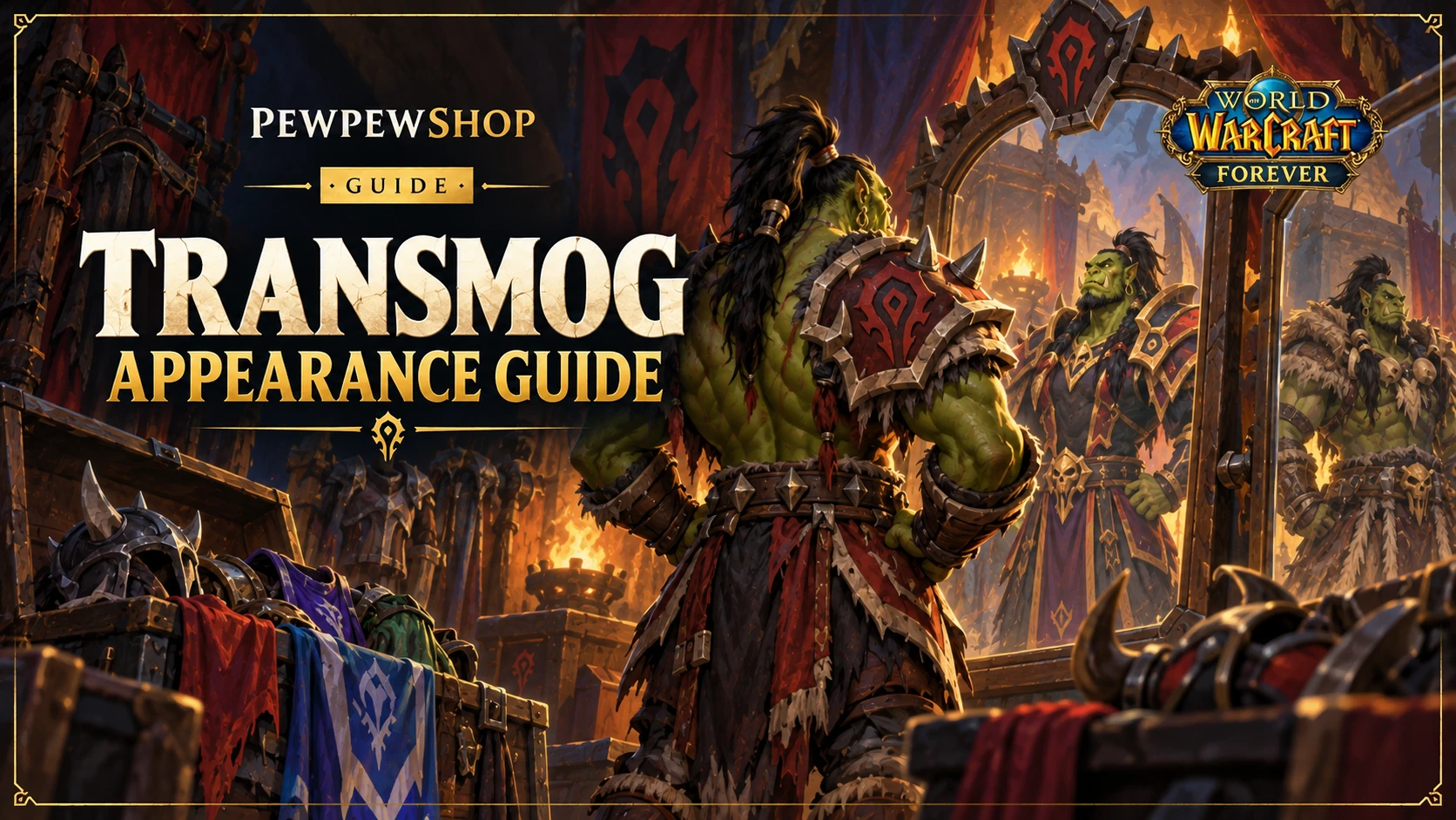 Is Transmog in WoW: Forever? Yes — Opt-In Per Player — PEWPEWSHOP boosting guide