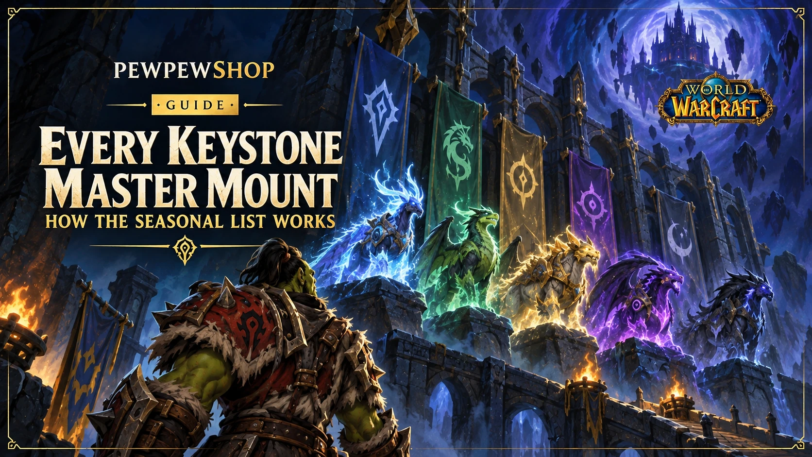 Every Keystone Master Mount: How the Seasonal List Works — PEWPEWSHOP boosting guide