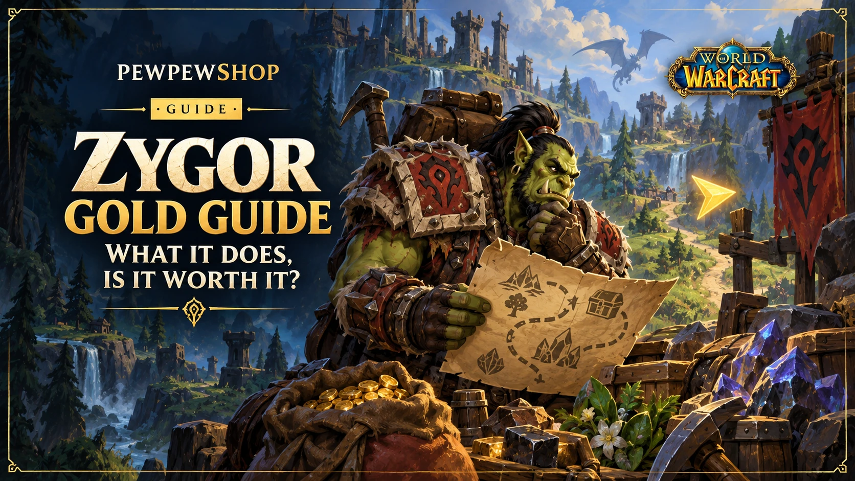 Zygor Gold Guide in WoW: What It Does, Is It Worth It? — PEWPEWSHOP boosting guide