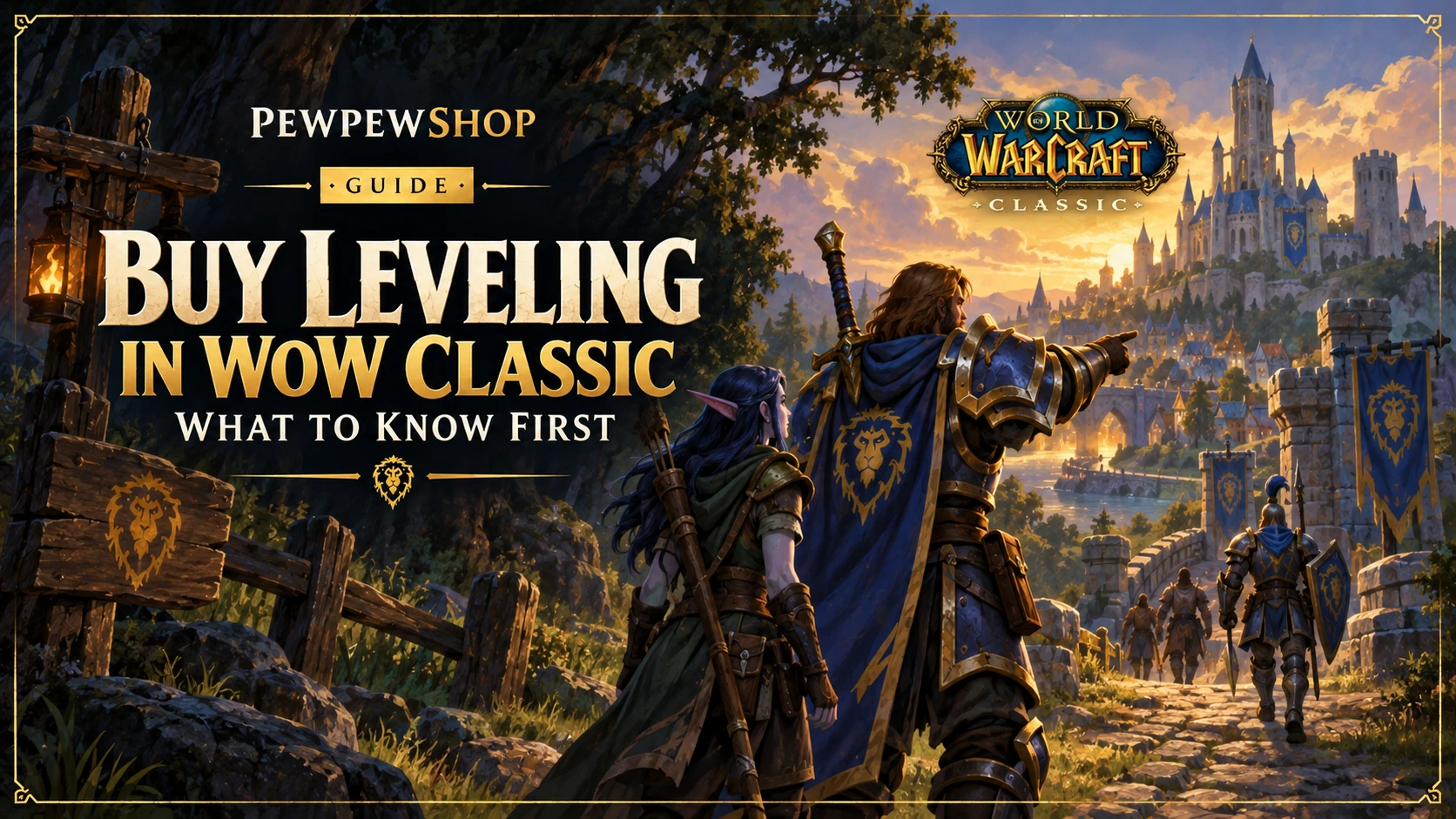Buy Leveling in WoW Classic: What to Know First — PEWPEWSHOP boosting guide