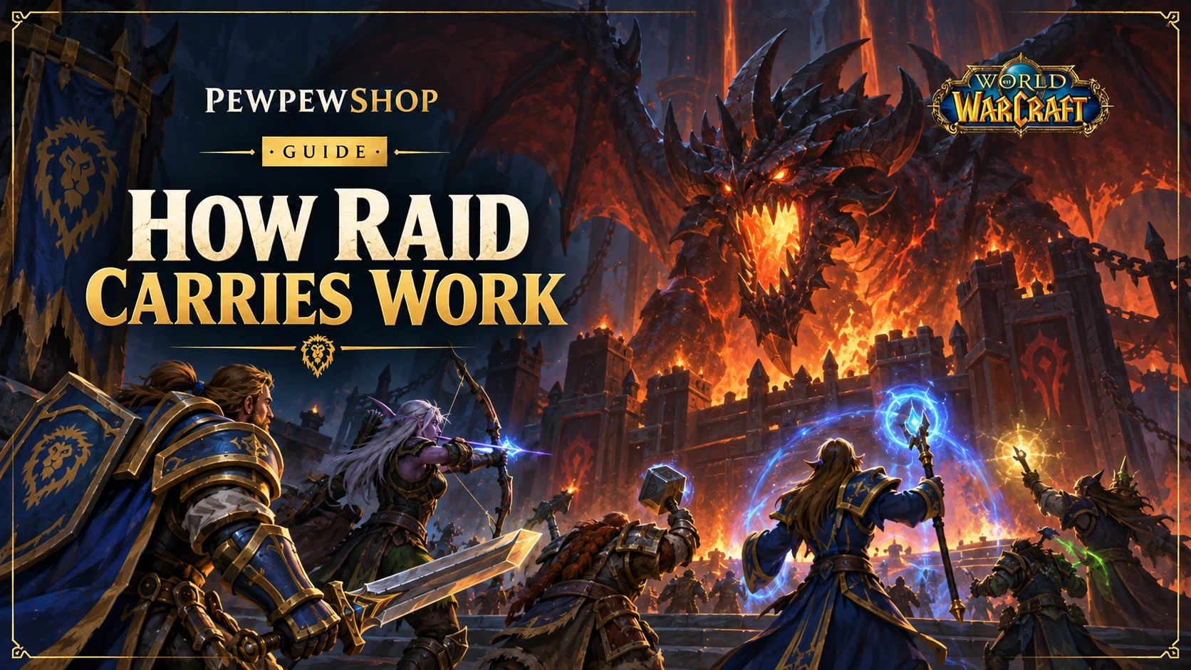 How Raid Carries Work in WoW and When They Make Sense — PEWPEWSHOP boosting guide