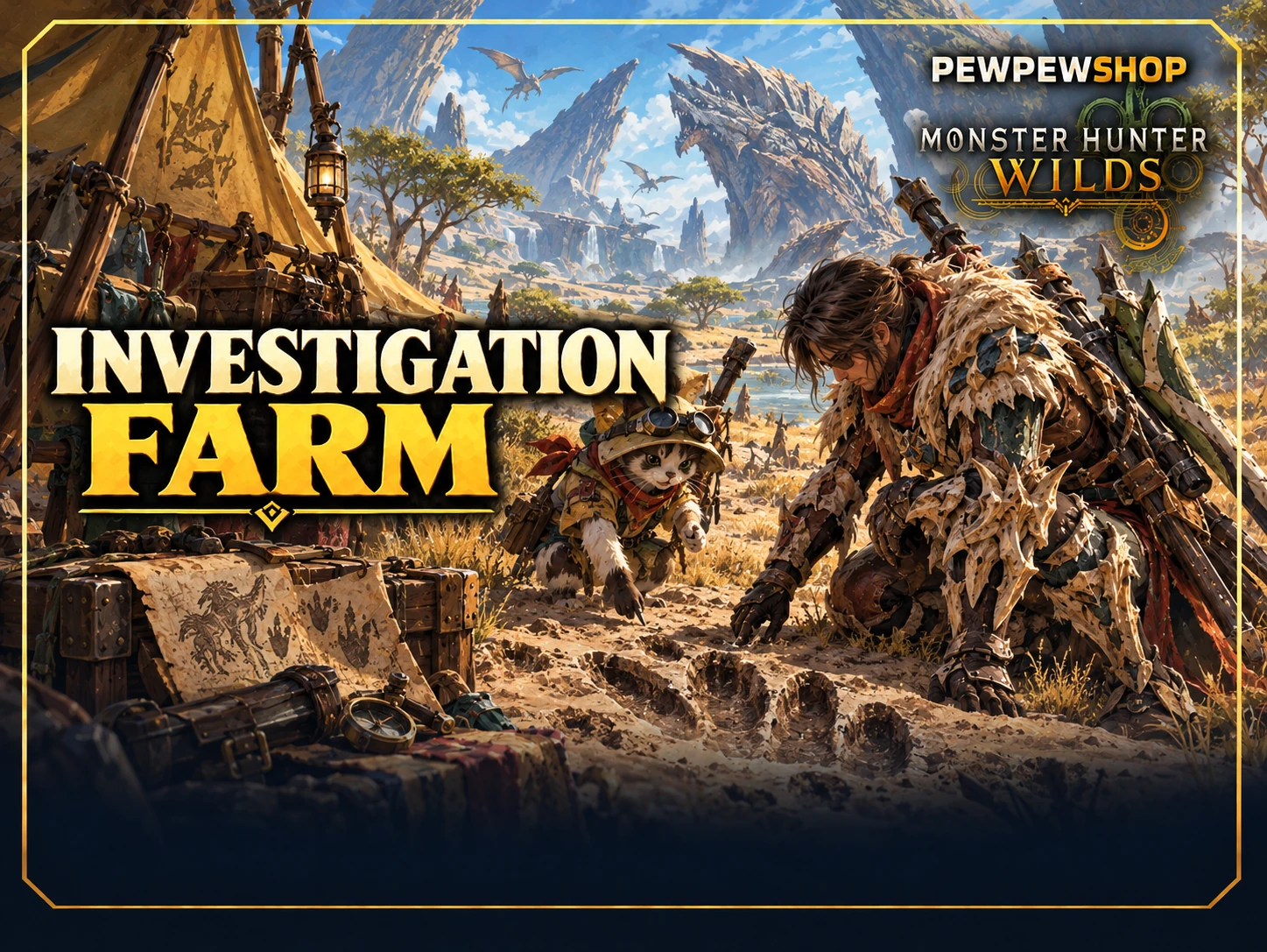 MH Wilds Investigation Farm — boost