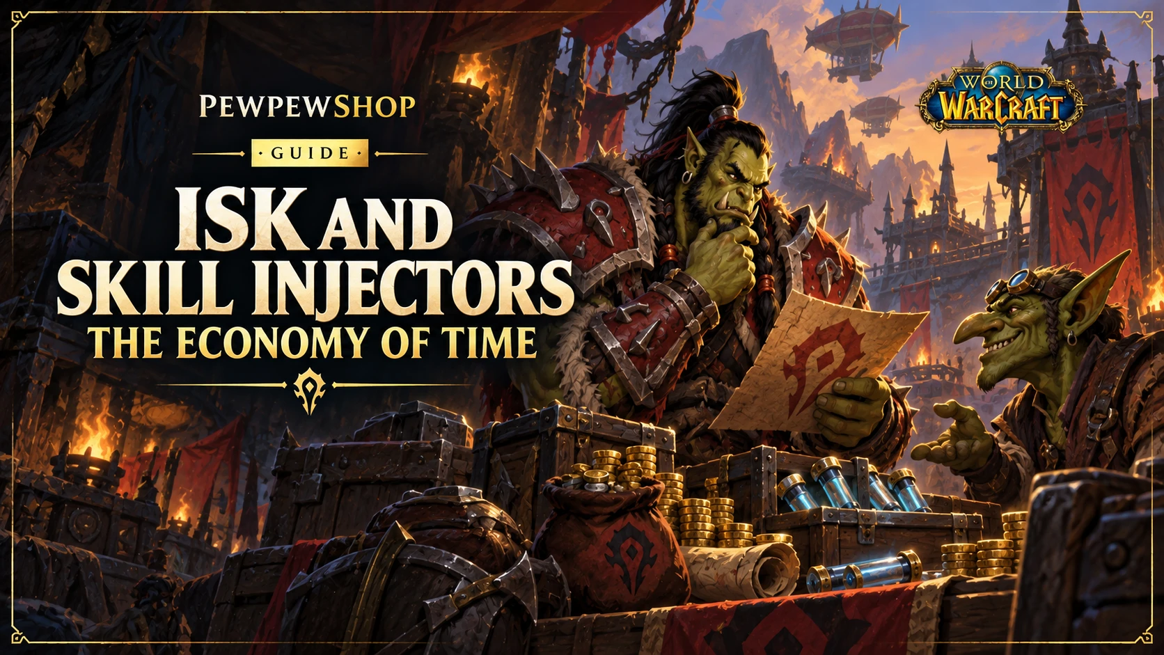 EVE Online ISK and Skill Injectors: The Economy of Time — PEWPEWSHOP boosting guide