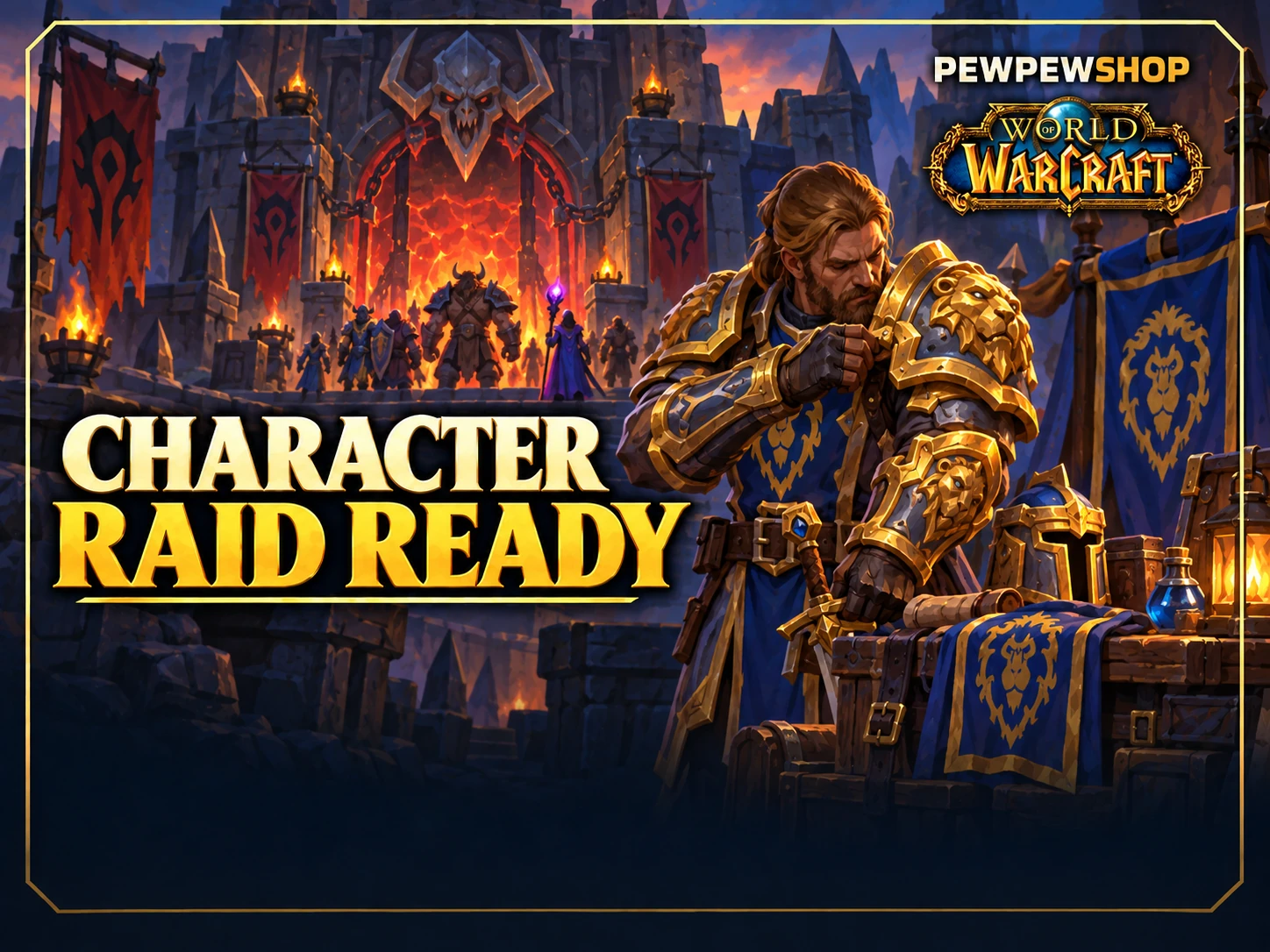 Fresh Character — Raid Ready — boost