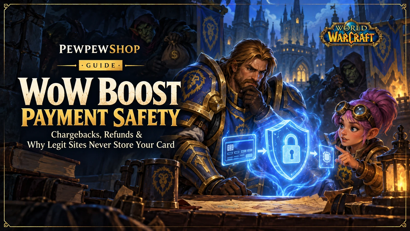 WoW Boost Payment Safety: Chargebacks, Refunds & Why Legit Sites Never Store Your Card — PEWPEWSHOP boosting guide