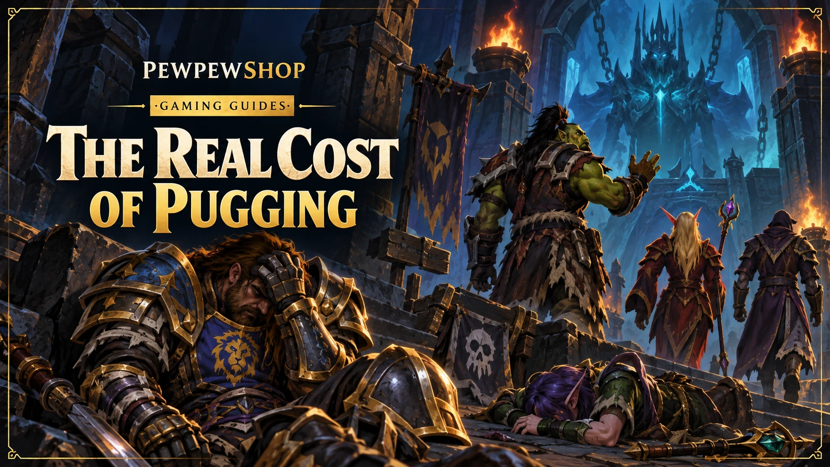 The Real Cost of Pugging: Wasted Time vs a Guaranteed Carry — PEWPEWSHOP boosting guide