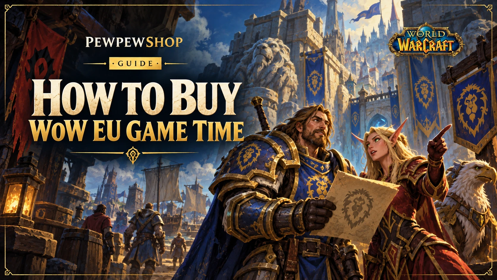 How to Buy WoW EU Game Time (Fastest Options) — PEWPEWSHOP boosting guide