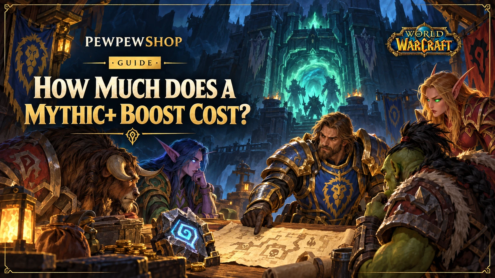 How Much Does a Mythic+ Boost Cost in 2026? Real Prices Explained — PEWPEWSHOP boosting guide