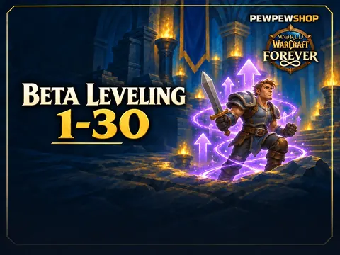 Forever Beta Leveling 1–30 (current beta cap) — boost