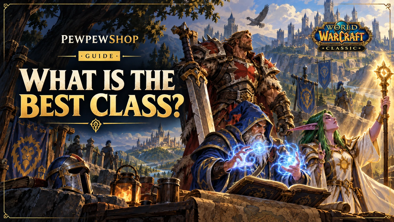 What Is the Best Class in WoW Classic? — PEWPEWSHOP boosting guide