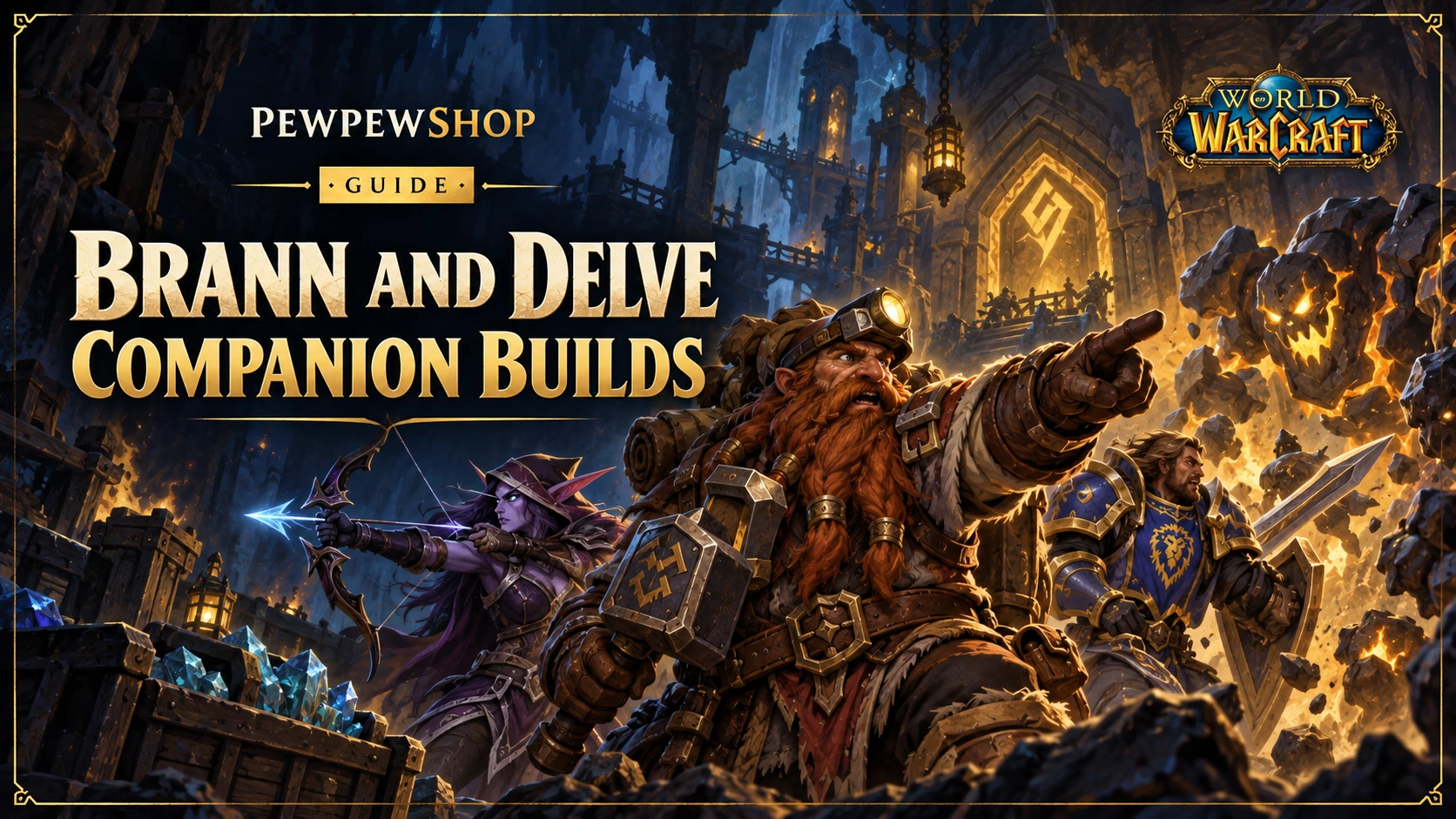 Brann and Delve Companion Builds for Tier 11: Solo Gearing Without a Group — PEWPEWSHOP boosting guide