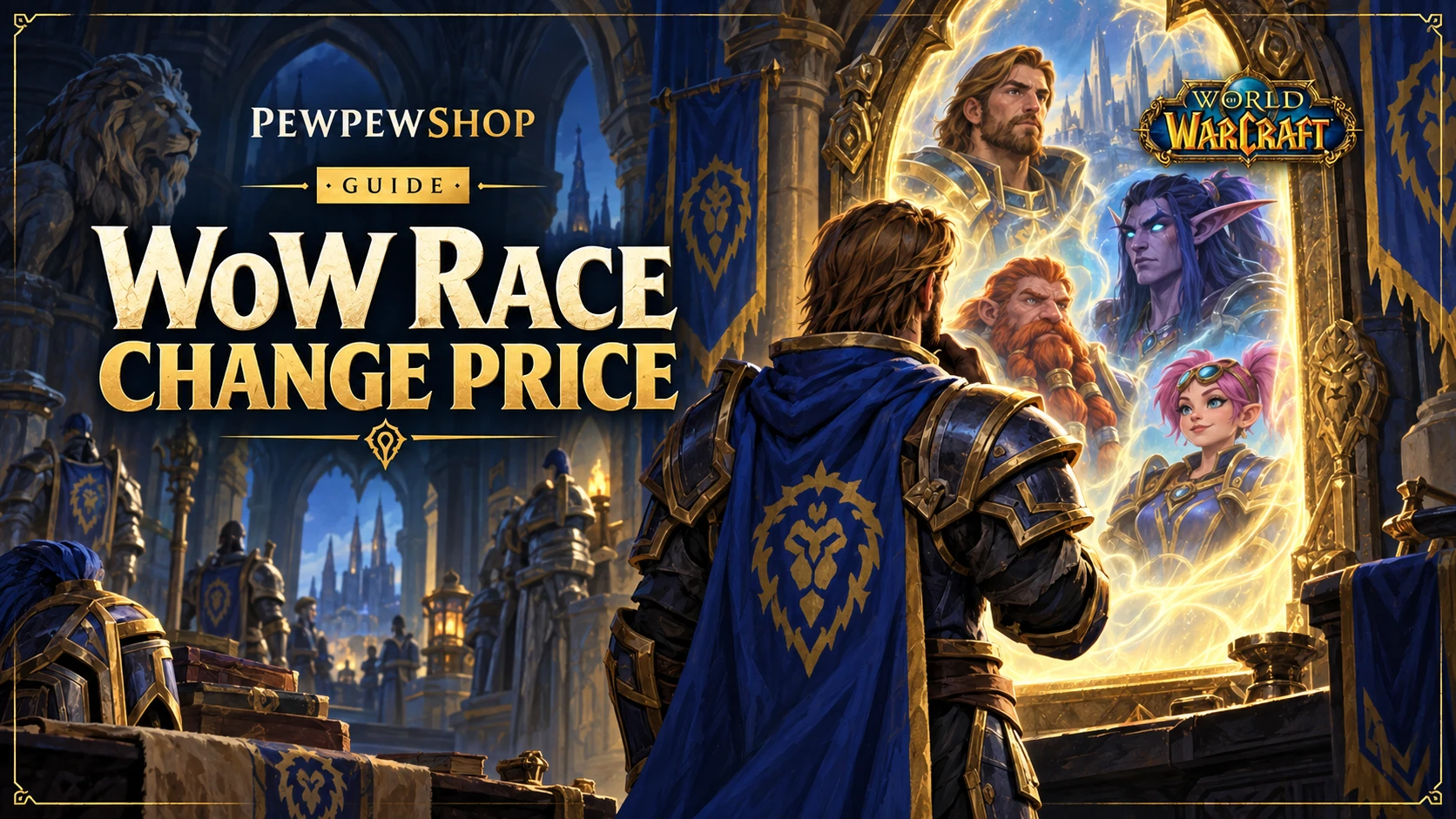 WoW Race Change Price: What It Costs and What Changes — PEWPEWSHOP boosting guide