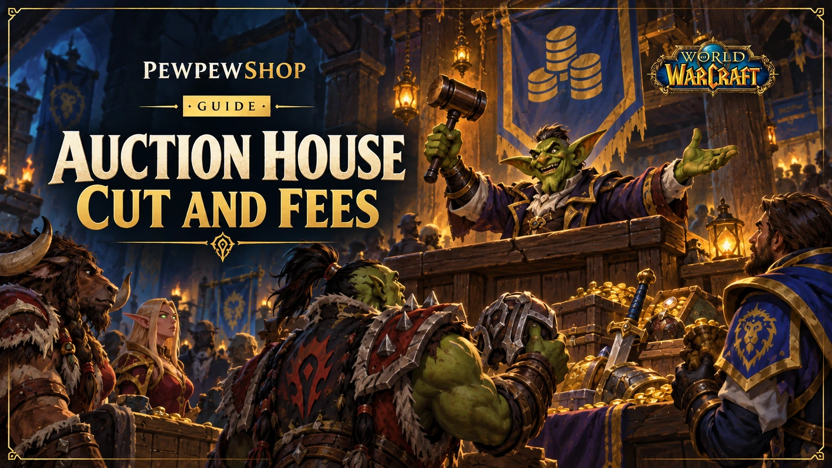 WoW Auction House Cut and Deposit Fees: The Hidden Gold Tax — PEWPEWSHOP boosting guide