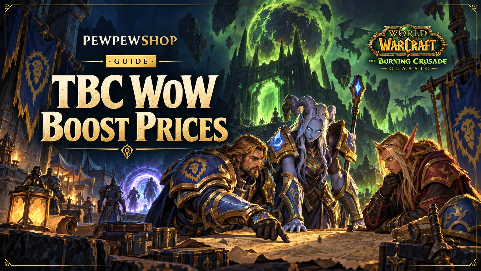 TBC WoW Boost Prices: What Every Service Really Costs — PEWPEWSHOP boosting guide