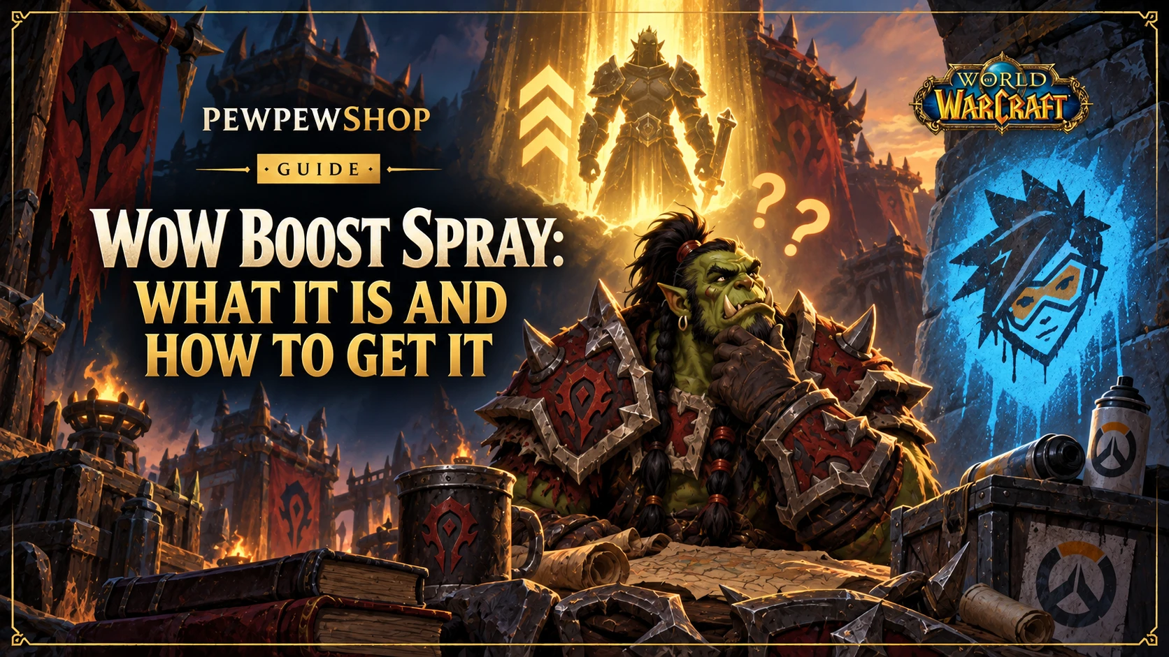 WoW Boost Spray: What It Is and How to Get It — PEWPEWSHOP boosting guide