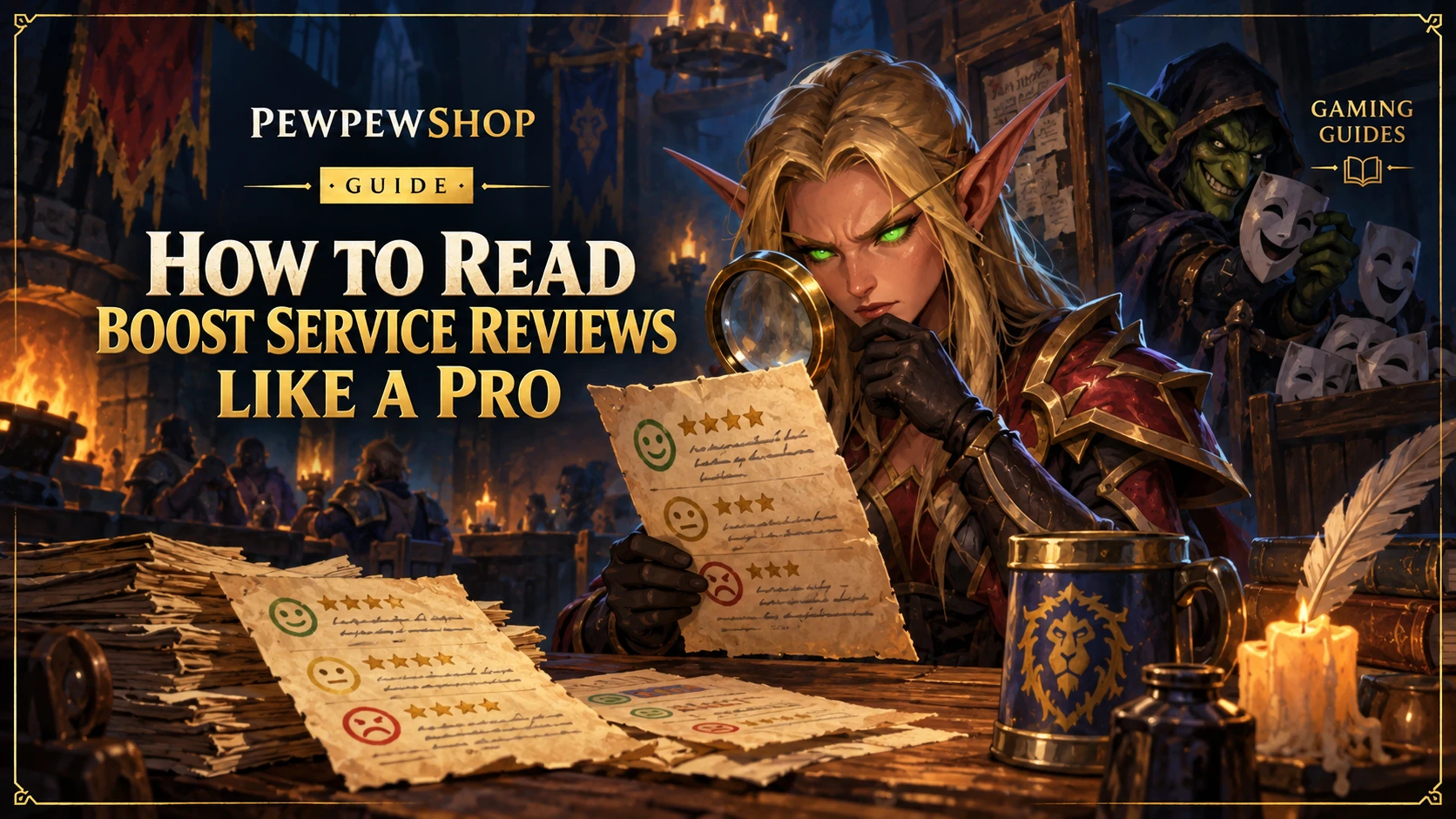 How to Read a Boost Service's Reviews Like a Pro — PEWPEWSHOP boosting guide