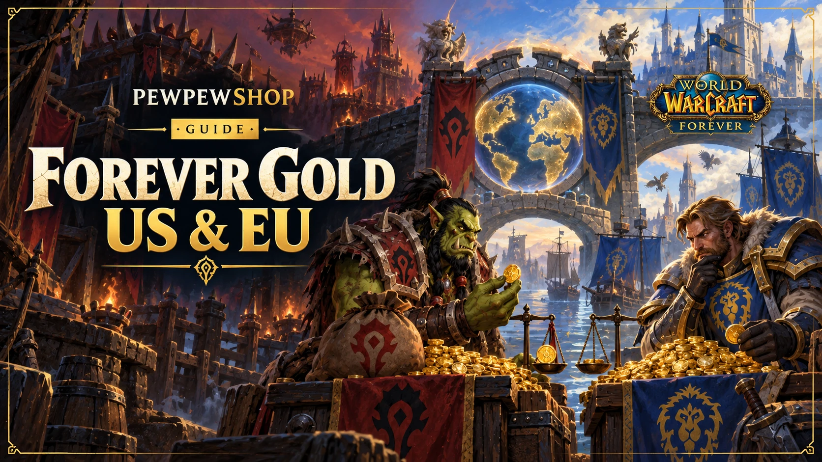 WoW Forever Gold: US vs EU Price — Why the US Card Costs More — PEWPEWSHOP boosting guide