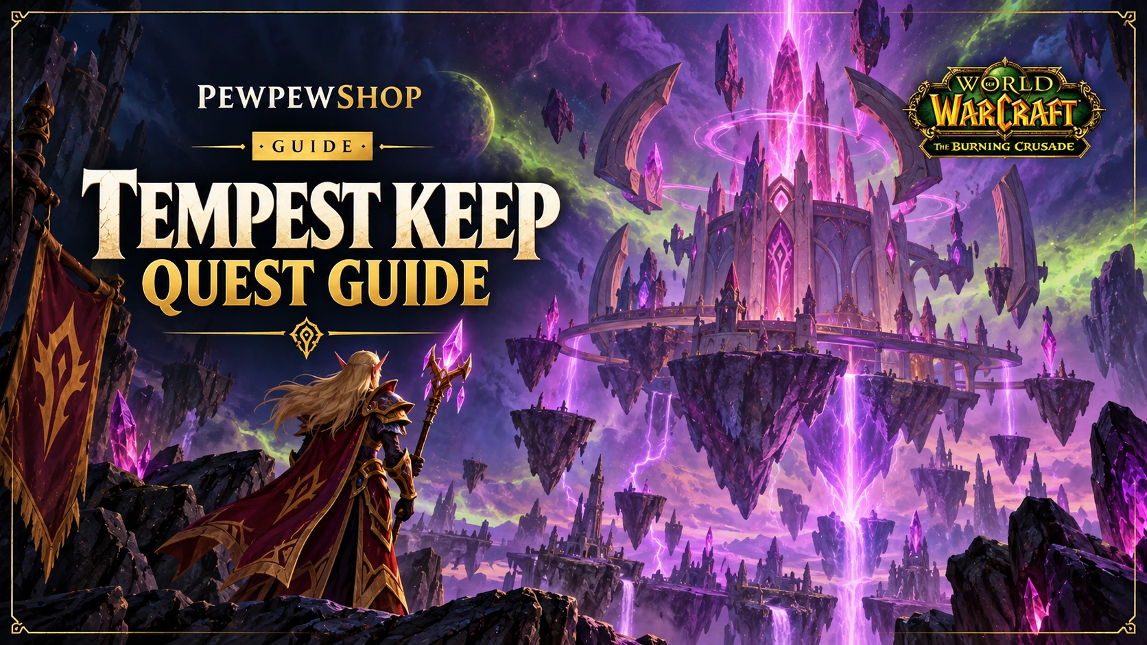 Tempest Keep Dungeon Quests: Mechanar, Botanica and Arcatraz — PEWPEWSHOP boosting guide