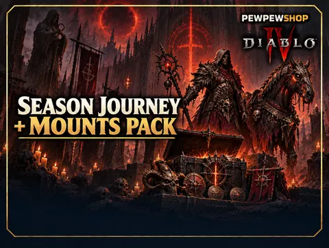 Diablo 4 Season Journey + Mounts Pack — boost