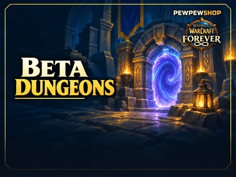 Forever Beta Dungeon Run (Hall of Thanes / Lordaeron / Excavation Site) — boost