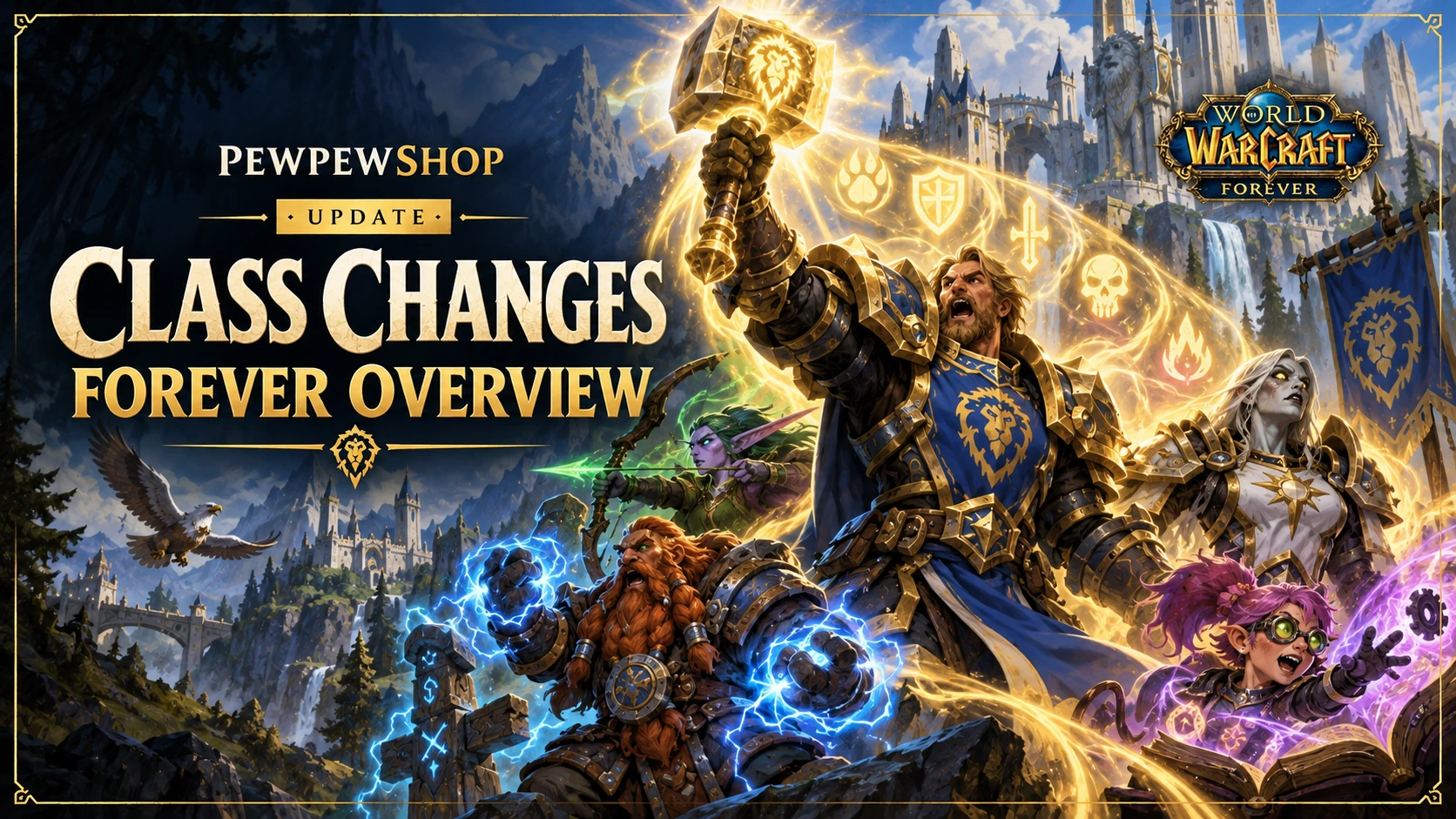WoW: Forever Class Changes — What Blizzard Has Confirmed — PEWPEWSHOP boosting guide